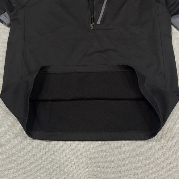 The North Face Canyonlands 1/2 Zip Sweatshirt Mens Size XL Mock Neck Black Gray - Picture 4 of 14